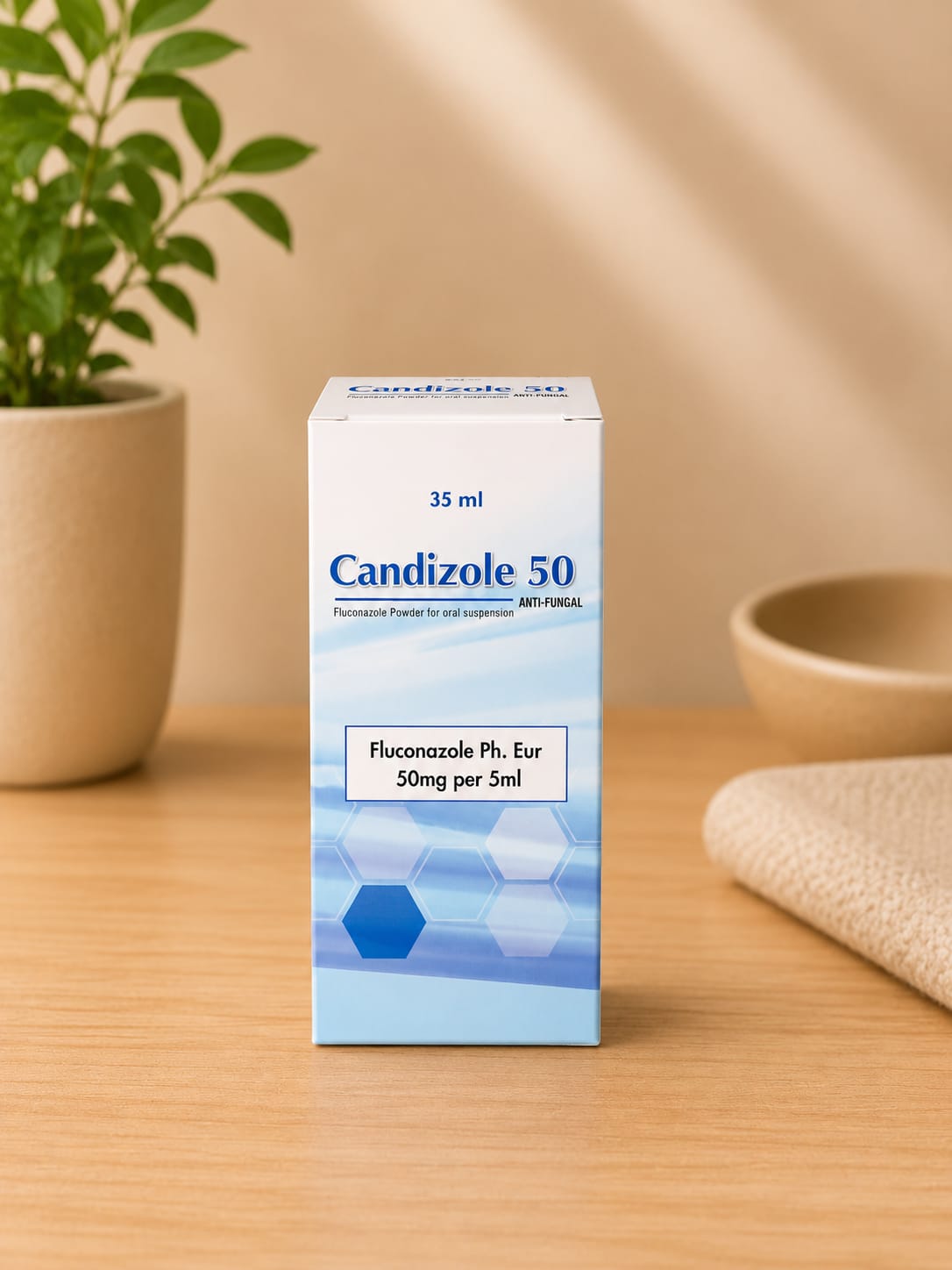 CANDIZOLE 50MG/ 35ML SUSP (FLUCONAZOLE)